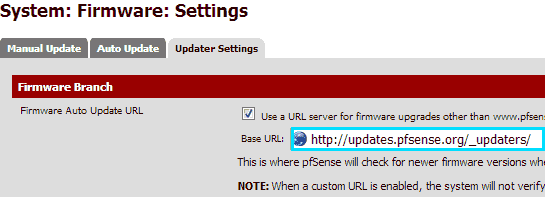 pfsense_updater_settings